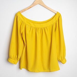 MOVING SALE! Anthropologie Maeve Yanna Off-The-Shoulder Top, Size X-Small